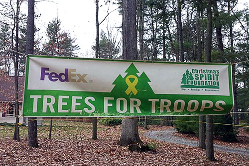 trees for troops
